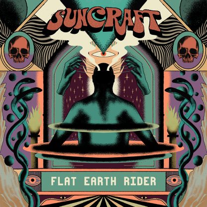 Suncraft - Flat Earth Rider [LTD LP] (Turqoise vinyl)