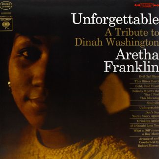 Aretha Franklin - Unforgettable: Tribute To Dinah Washington [LTD LP] (Clear Vinyl)