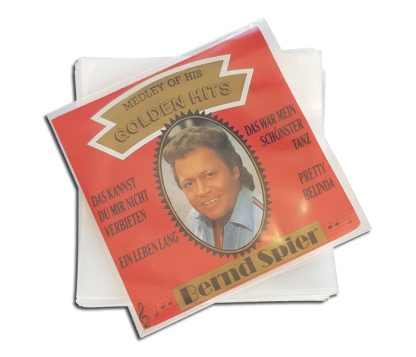7" Plastcover PE 10 stk.