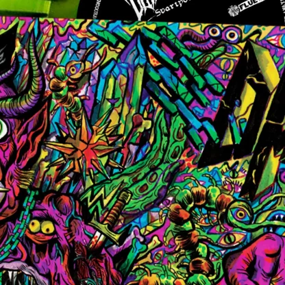 Drittmaskin - Svartpønk [LTD LP] (Lime green splatter)