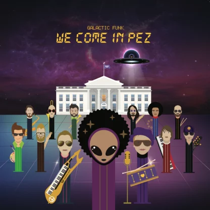 Galactic Funk - We Come in Pez [LP]