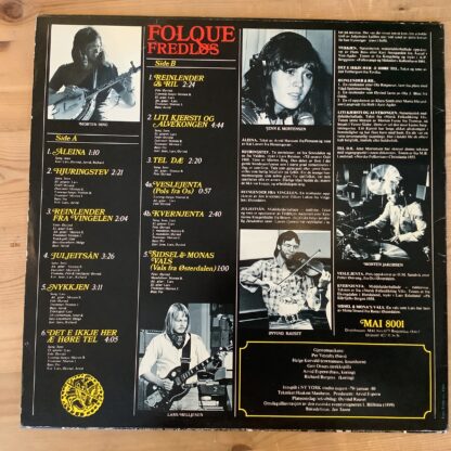 Folque - Fredløs [LP] (2. hand) - Bilde 2