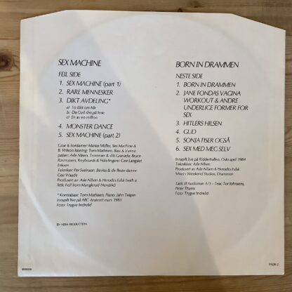 Herodes Falsk - Born In Drammen [LP] (2. hand) - Bilde 4