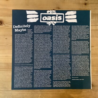 Oasis - Definitely Maybe [2xLP] (2. hand) - Bilde 5
