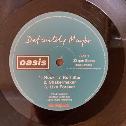 Oasis - Definitely Maybe [2xLP] (2. hand) - Bilde 6