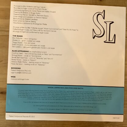 Sugar Louise - Everything's Better With Sugar [LTD LP+DVD] (Blue Vinyl) (2. hand) - Bilde 4