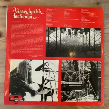 Various Artists - Vise & Lyrikkfestivalen Haugesund 1972 [2xLP] (2. hand) - Bilde 2