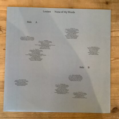 Louien - None Of My Words [LP] (2. hand) - Bilde 5