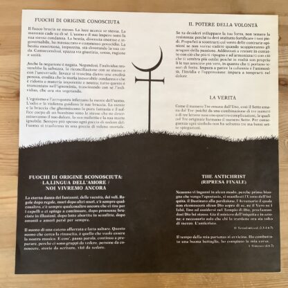 Rivolta Dell'Odio - Osanna! L'Angelo Sterminatore [LP] (Red Vinyl) (2. hand) - Bilde 4