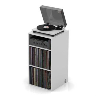 Glorious Modular Mix Rack Oppbevaringssystem vinyl (Hvit)