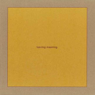 Swans - Leaving Meaning [2xLP]