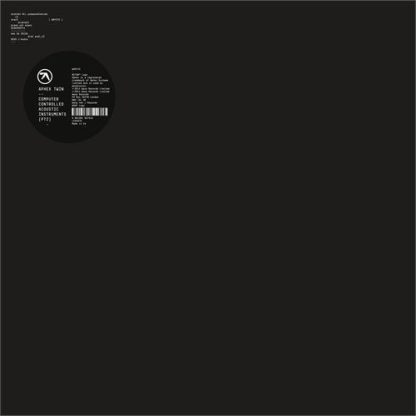 Aphex Twin - Computer Controlled Acoustic Instruments Pt. 2 EP [12"]