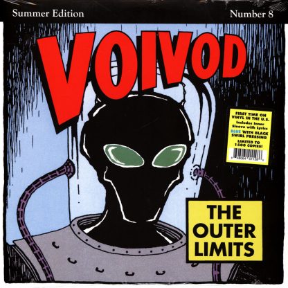 Voïvod - The Outer Limits [LP] (’rocket fire’ red with black smoke vinyl)