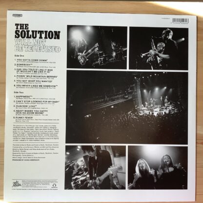 The Solution - Will Not Be Televised [LP] (2. hand) - Bilde 2