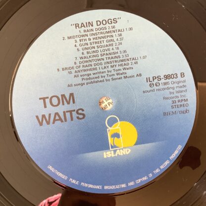Tom Waits - Rain Dogs [LP] (2. hand) - Bilde 4