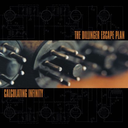 The Dillinger Escape Plan - Calculating Infinity [LP] (Neon Orange with Silver, Mustard and Grey Splatter)