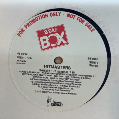 Italo Disco-Bundle: 13x Beat Box Promo 12" [Vinyl bundle] (2. hand) - Bilde 2