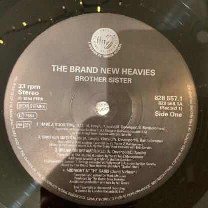 The Brand New Heavies - Brother Sister [2xLP] (2. hand) - Bilde 7