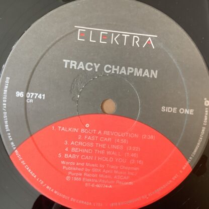 Tracy Chapman - Tracy Chapman [LP] (2. hand) - Bilde 3