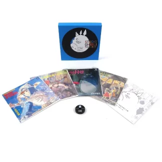 Joe Hisaishi - Studio Ghibli 7-Inch Box Set [LTD 5x7" BOX] (Cherry Blossom Vinyl)