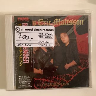Lars Eric Mattsson - No Surrender [CD] (2. hand)