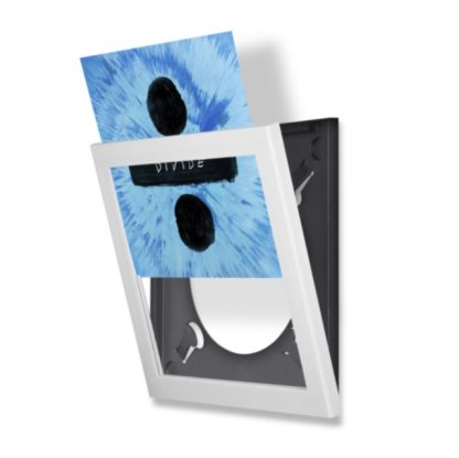 White LP Flip Frame