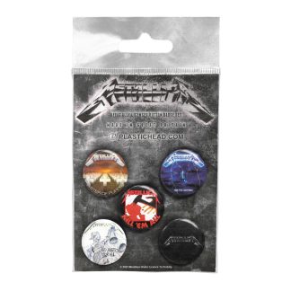 Metallica Badge Set 1983-1991
