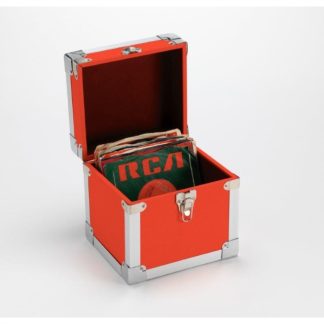7" 50 Record Storage Carry Case - Red