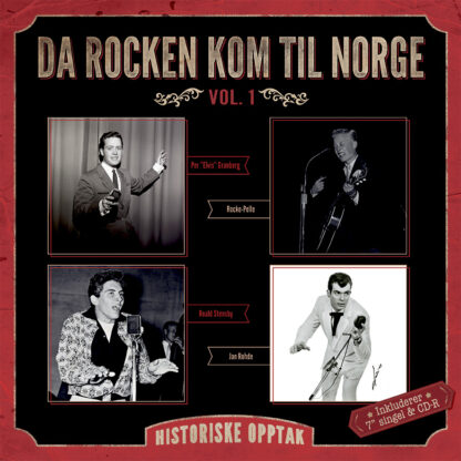 Diverse Artister - Da Rocken Kom Til Norge, Vol. 1 [LTD 2xLP+2xCD+7"]