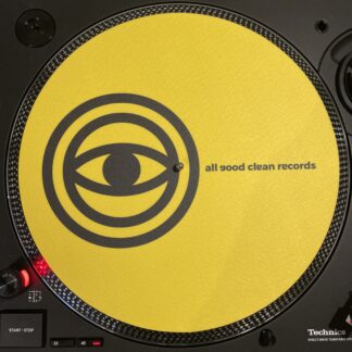 All Good Clean Records Slipmat (Gul)