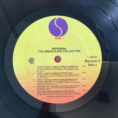 Madonna - The Immaculate Collection [LP] (2. hand) - Bilde 9