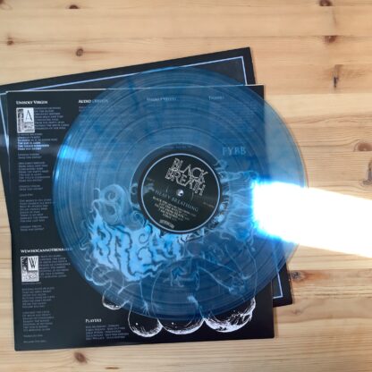 Black Breath - Heavy Breathing [LTD LP] (Clear With Blue Vinyl) (2. hand) - Bilde 4