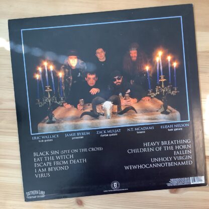 Black Breath - Heavy Breathing [LTD LP] (Clear With Blue Vinyl) (2. hand) - Bilde 2