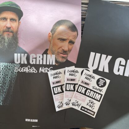 Sleaford Mods - UK GRIM [LTD LP] (Silver vinyl) - Bilde 2