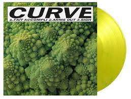 Curve - Fait Accompli [LTD 12" EP] (Yellow & Translucent Green Marble Vinyl)