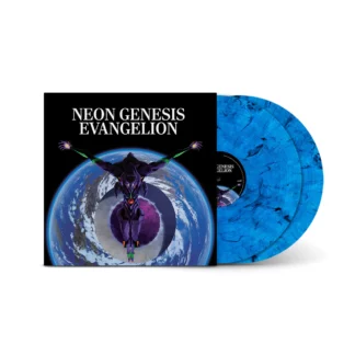Sagusi Shiro - Neon Genesis Evangelion Original Series OST [LTD 2xLP] (Deep Blue & Black Marbled Vinyl)