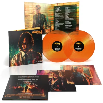 Tyler Bates & Joel J Richard - John Wick Chapter 4 [LTD 2xLP] (Transparent Orange Vinyl)