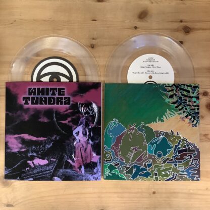 White Tundra/Nagircalmmiid - Third Floor/Down To The Bone (Single Edit) [7"] (Clear vinyl)