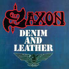Saxon - Denim And Leather [LTD LP] (Blue Splatter Vinyl)