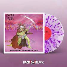 Hydra Vein - Rather Death Than False of Faith [LTD LP+12"] (Clear/Purple Splatter Vinyl)
