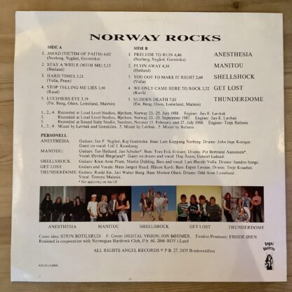 Various Artists - Norway Rocks [LP] (2. hand) - Bilde 4