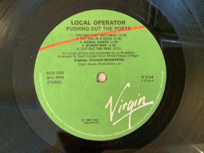 Local Operator - Pushing Out The Poets [LP] (2. hand) - Bilde 3