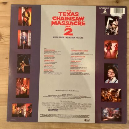 Various Artists - The Texas Chainsaw Massacre Part 2 OST [LP] (2. hand) - Bilde 2
