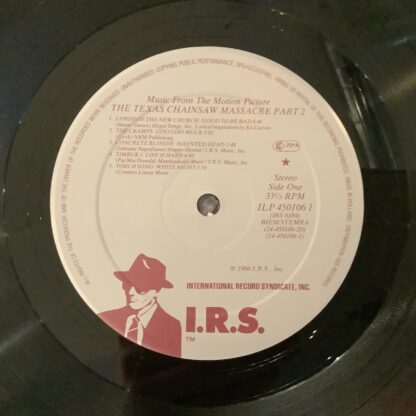 Various Artists - The Texas Chainsaw Massacre Part 2 OST [LP] (2. hand) - Bilde 5