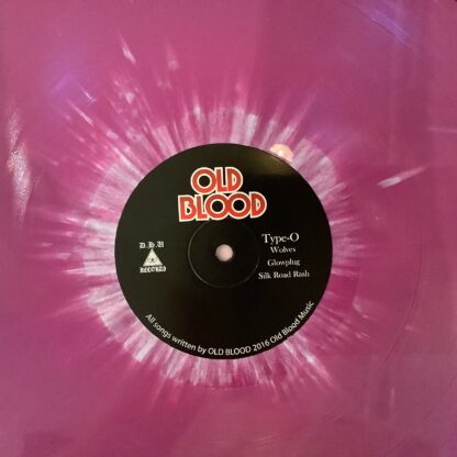 Old Blood - Old Blood [LTD LP] (Purple/White Splatter Vinyl) (2. hand) - Bilde 4