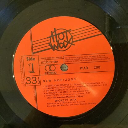 Wickety Wak - New Horizons [LP] (2. hand) - Bilde 5