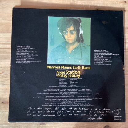Manfred Mann's Earth Band - Angel Station [LP] (Blue Vinyl) (2. hand) - Bilde 2