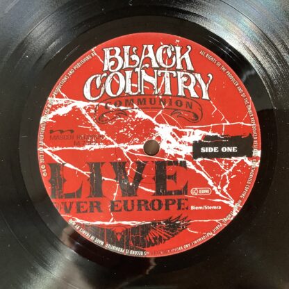 Black Country Communion - Live Over Europe [2xLP] (2. hand) - Bilde 8