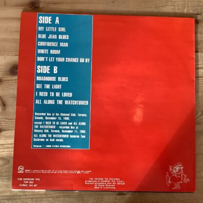 The Jeff Healey Band - In Concert [LP] (Red Vinyl) (2. hand) - Bilde 3