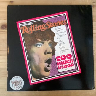 The Rolling Stones - Too Much Blood [LP] (Red Vinyl) (2. hand)